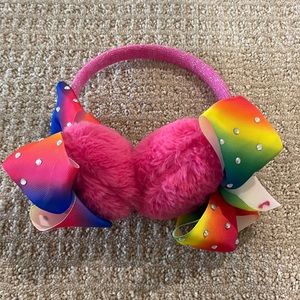 Jojo bow ear muffs